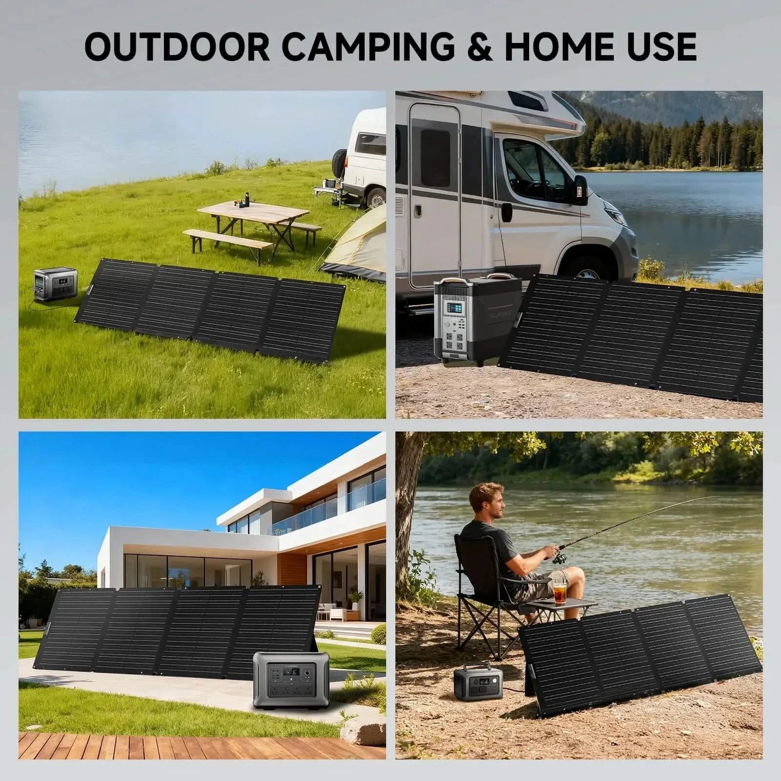 ALLPOWERS SOLAX SE200 Polycrystalline Solar Panel 200W