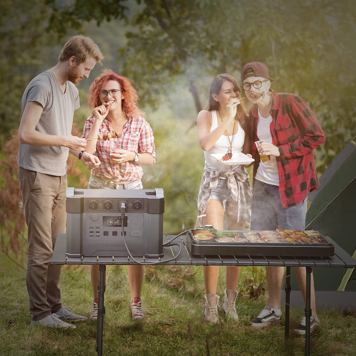 Allpowers_S2000pro_EU_Barbecue under the trees