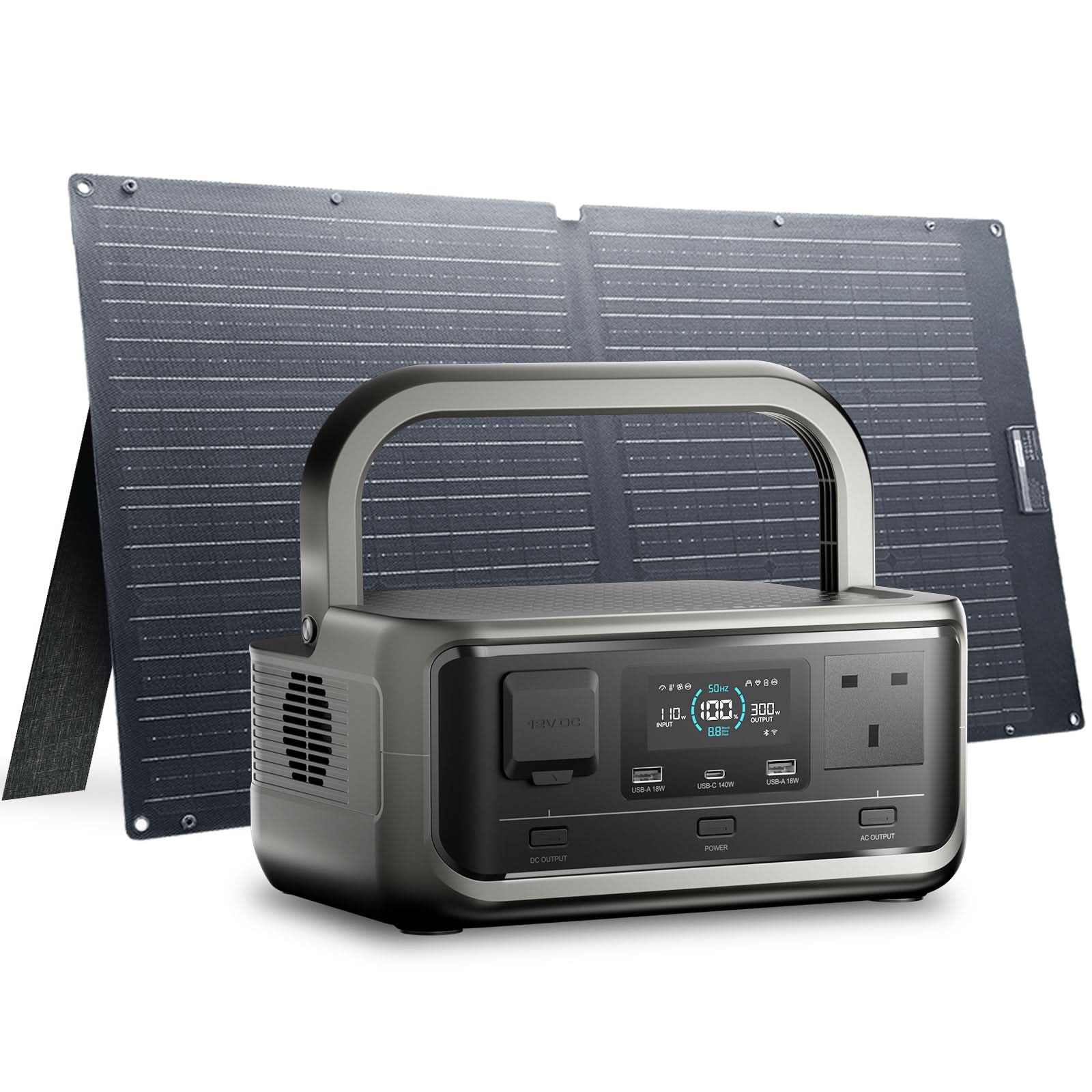 ALLPOWERS VOLIX-P300 Portable Power Station 300W 256Wh LiFePO4 Battery