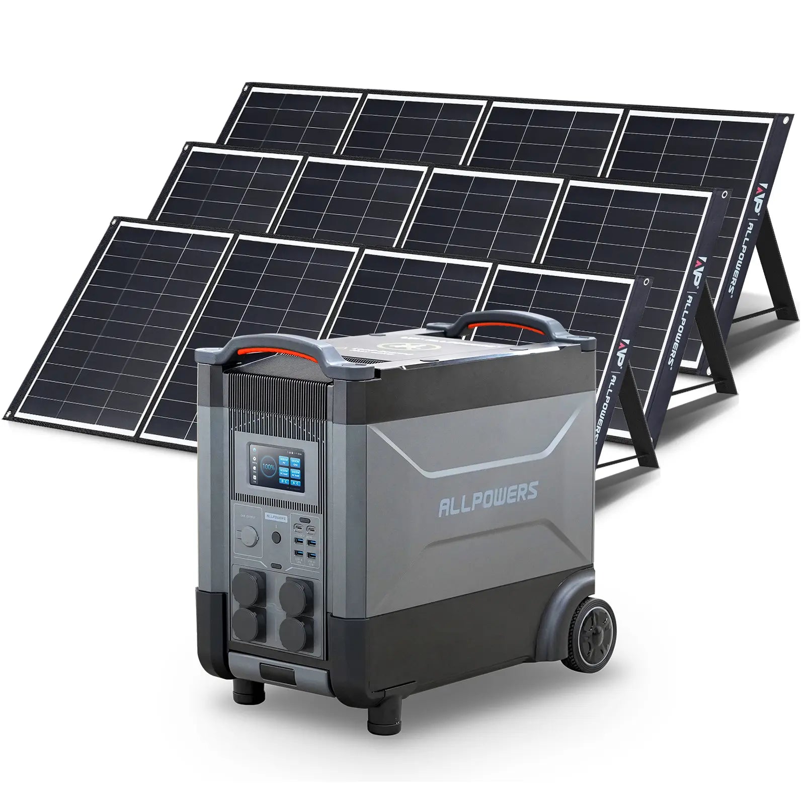 ALLPOWERS Solar Generator Kit 4000W (R4000 + SP035 200W Solar Panel)