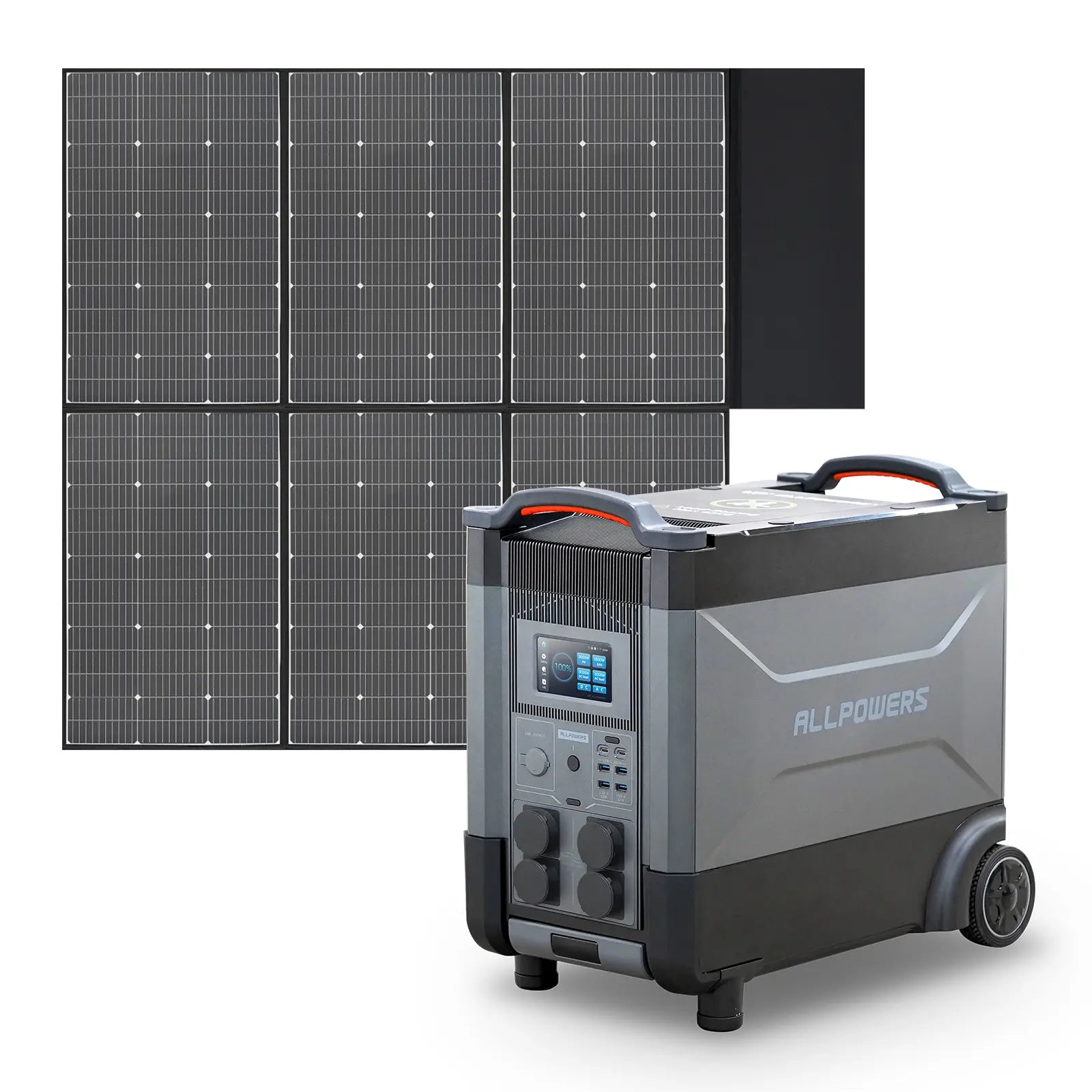 ALLPOWERS Solar Generator Kit 4000W (R4000 + SP039 600W Solar Panel)