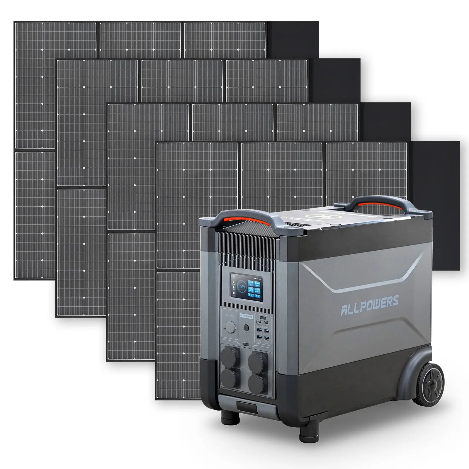 ALLPOWERS Solar Generator Kit 4000W (R4000 + SP039 600W Solar Panel)