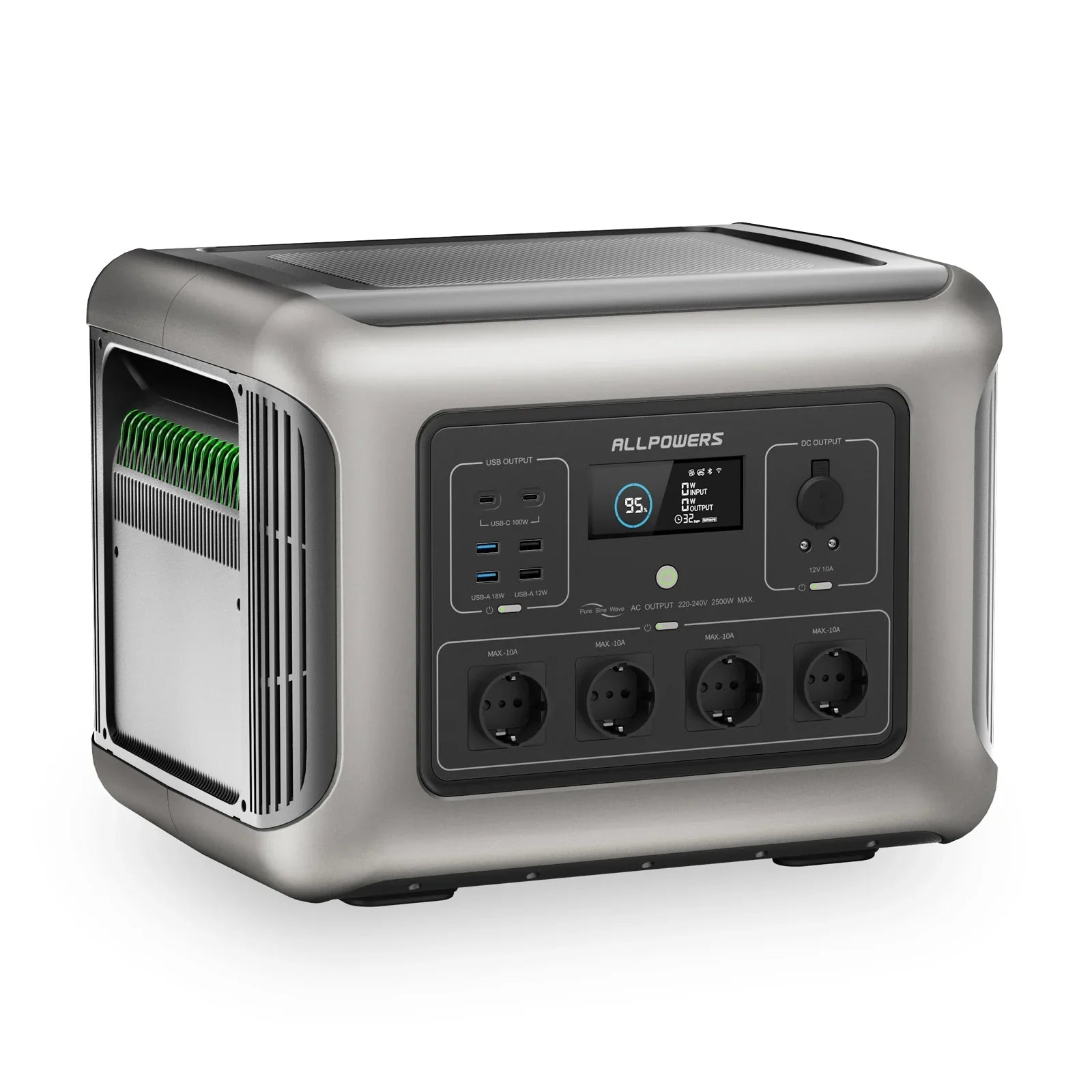 ALLPOWERS R2500 Portable Power Station 2500W 2016Wh LiFeP04 Battery