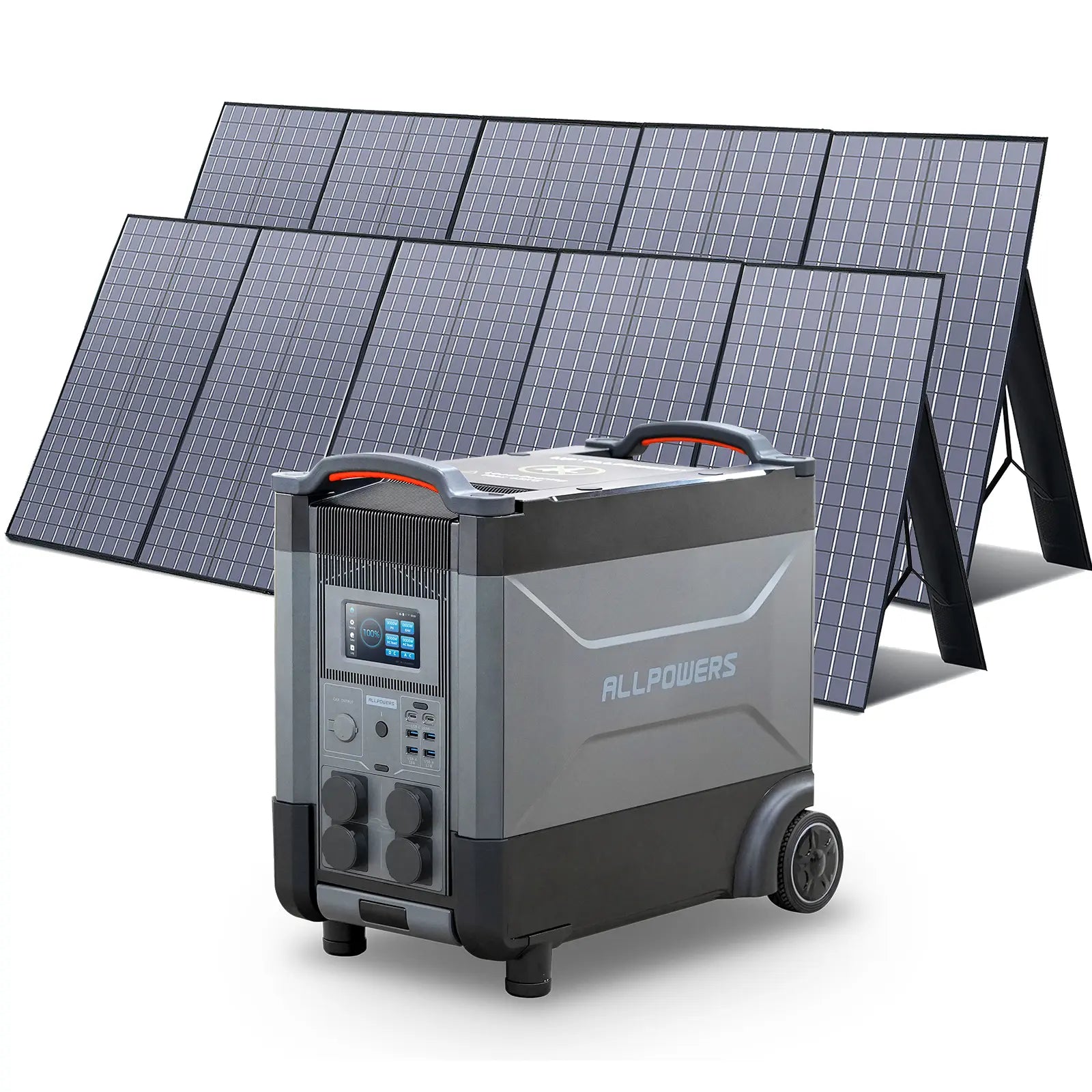 ALLPOWERS Solar Generator Kit 4000W (R4000 + SP037 400W Solar Panel)