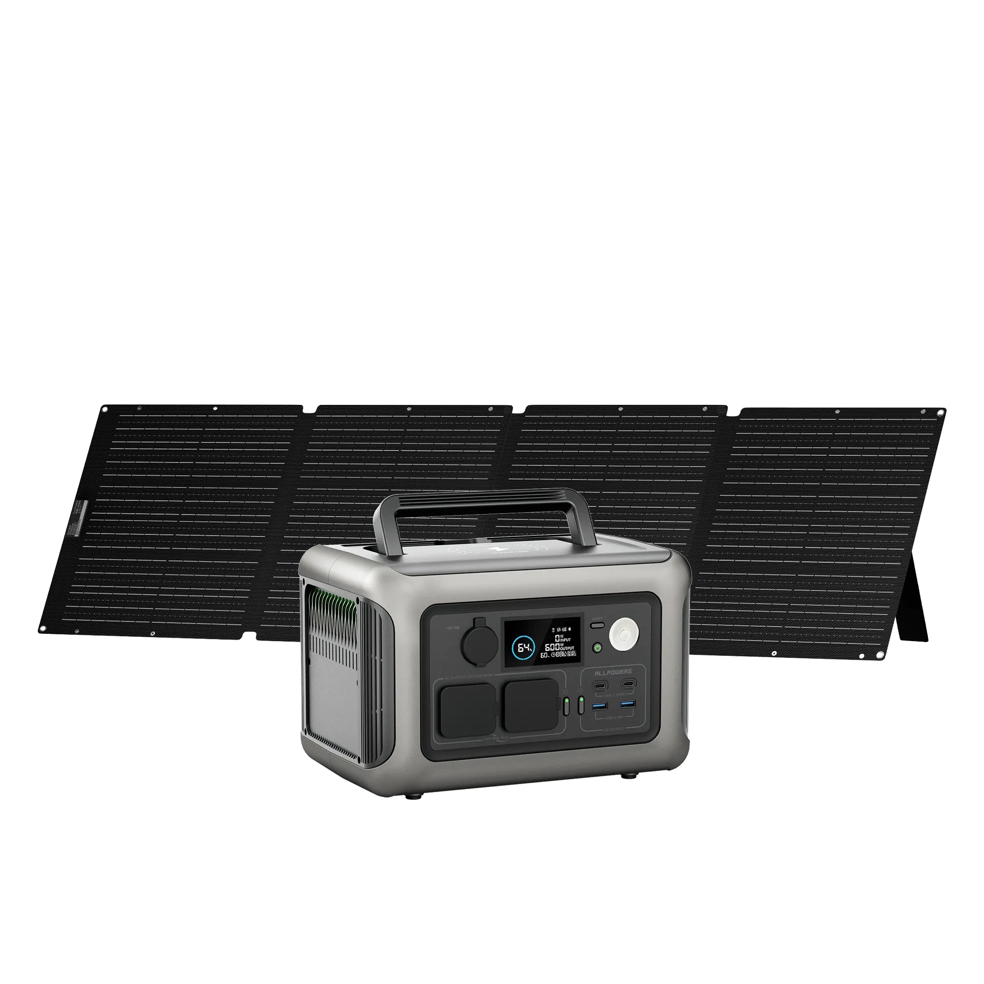 ALLPOWERS R600 Portable Power Station 600W 299Wh LiFeP04 Battery