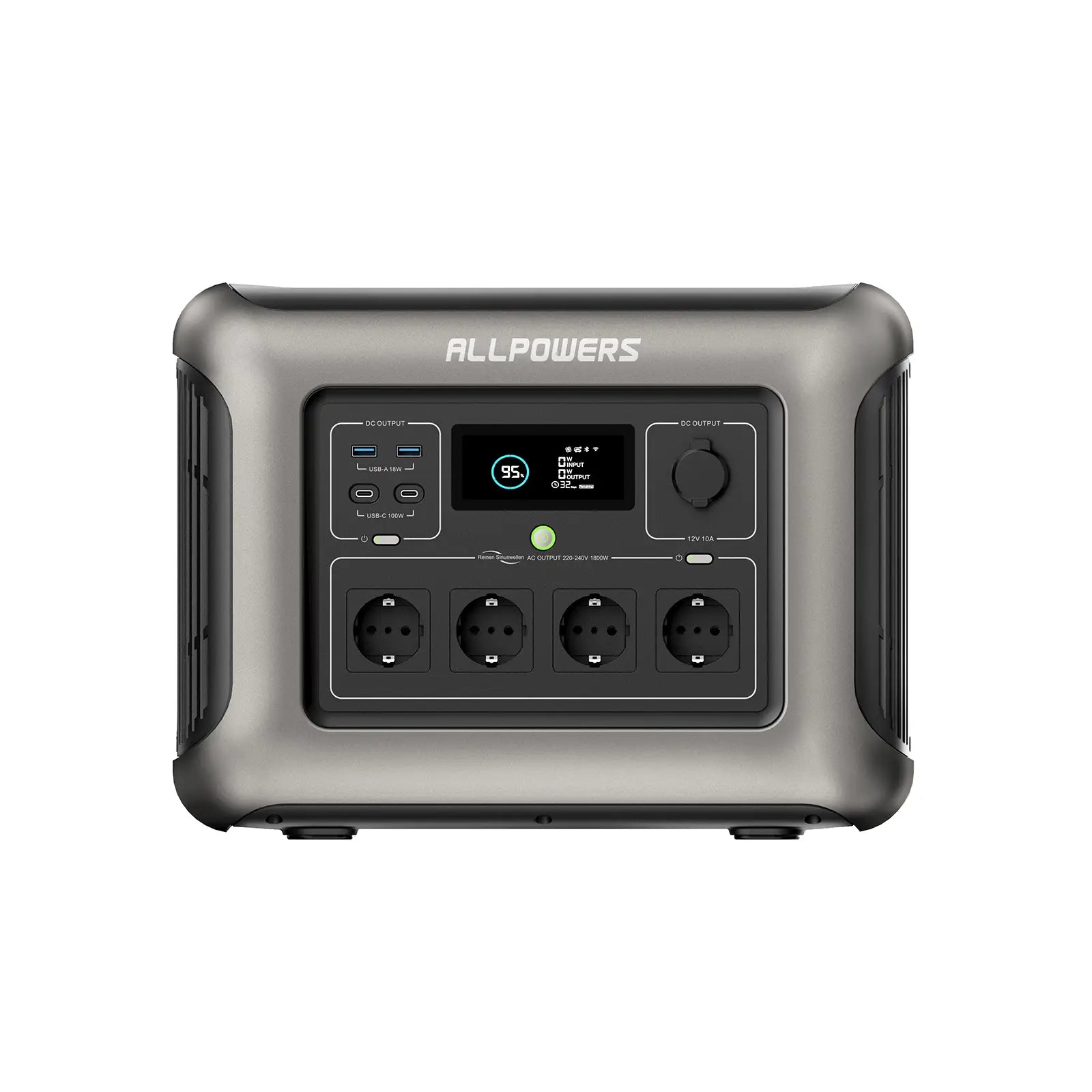 ALLPOWERS R1500 Portable Power Station 1800W 1152Wh LiFeP04 Battery