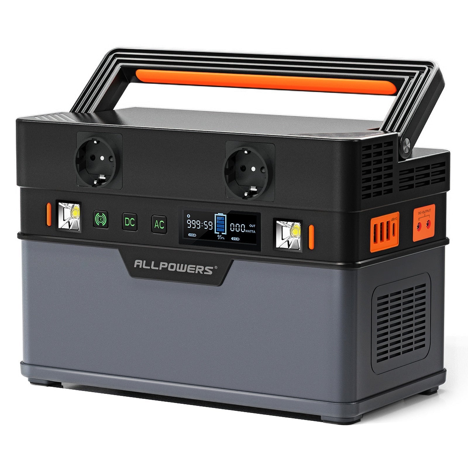 ALLPOWERS Solar Generator Kit 700W (S700 + SP027 100W Solar Panel)