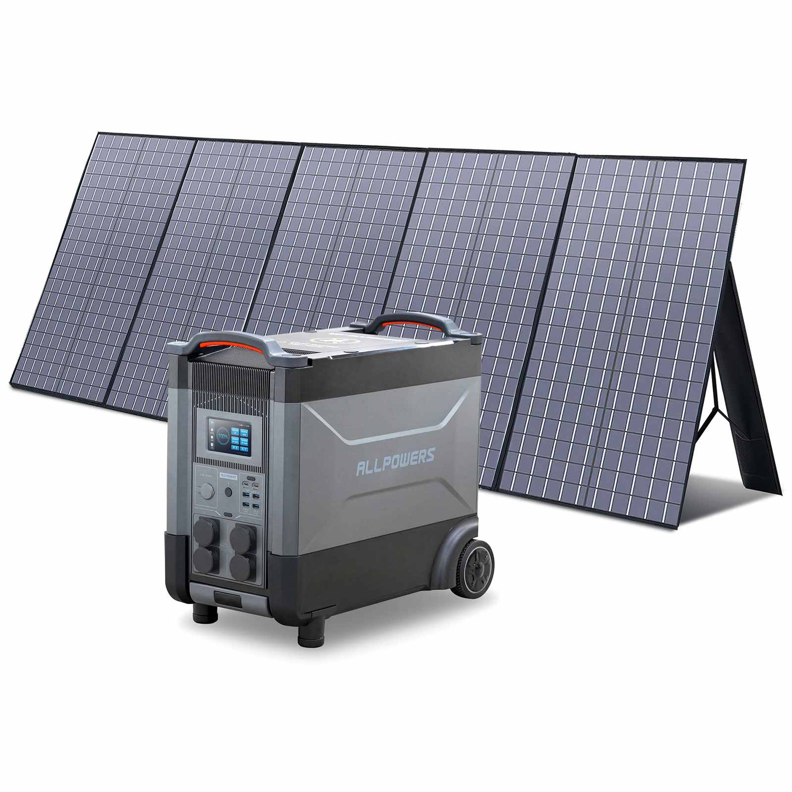 ALLPOWERS Solar Generator Kit 4000W (R4000 + SP037 400W Solar Panel)