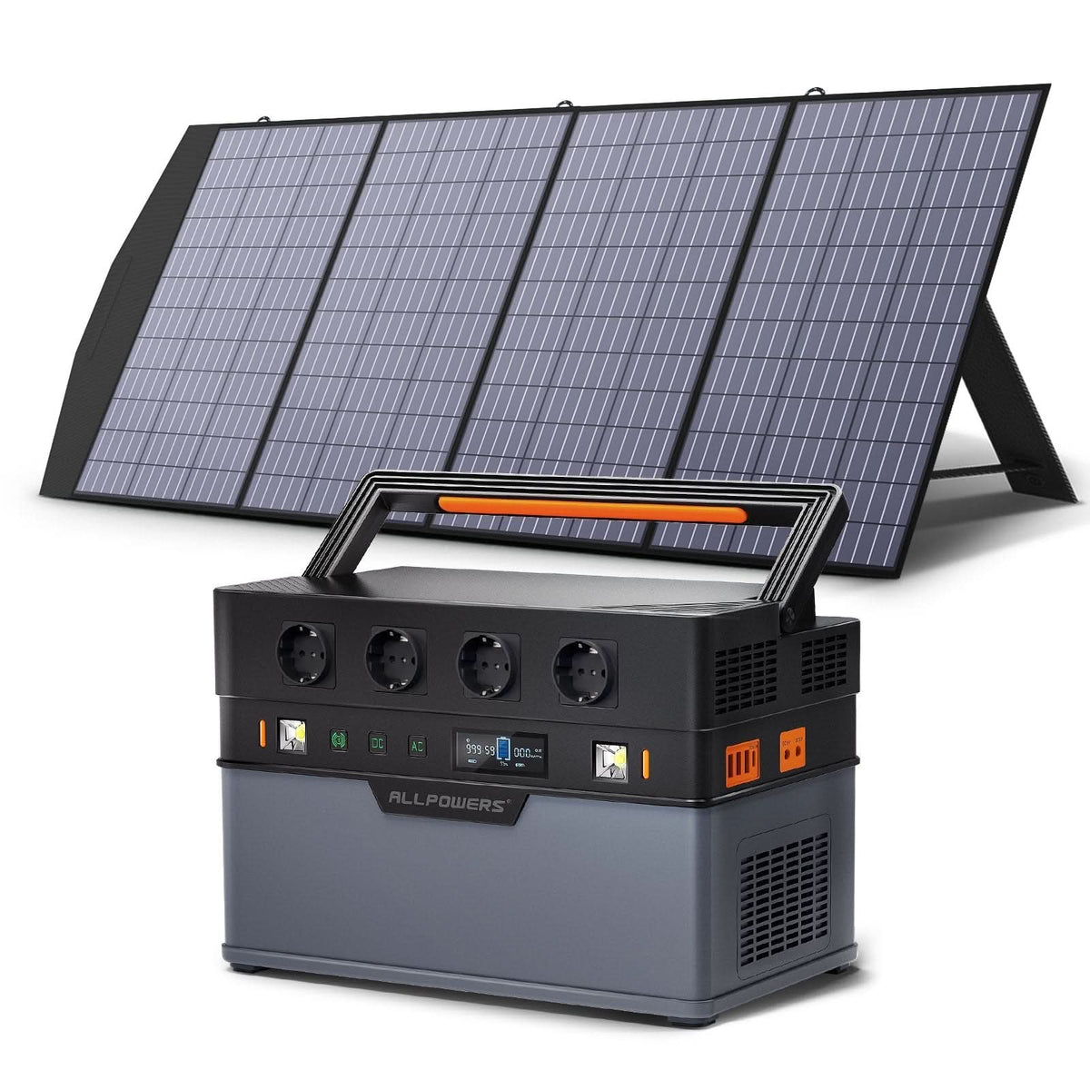 ALLPOWERS Solar Generator Kit 1500W (S1500 PLUS + SP033 200W Solar Pan